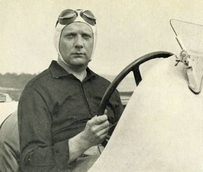 Framed Print : John Cobb, driver, in a Napier-Railton Framed Print : John Cobb, driver, in a Napier-Railton