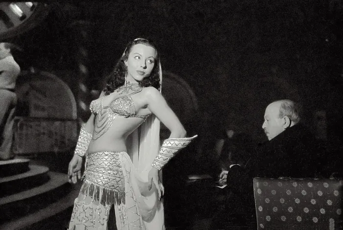 Framed Print : John covered multiple cabaret acts in London and Paris. Image shows a featured dancer who was also photographed backstage. Date: mid 1950s Framed Print : John covered multiple cabaret acts in London and Paris. Image shows a featured dancer who was also photographed backstage. Date: mid 1950s
