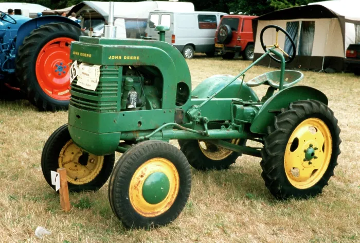 Framed Print : John Deere LA utility tractor Framed Print : John Deere LA utility tractor