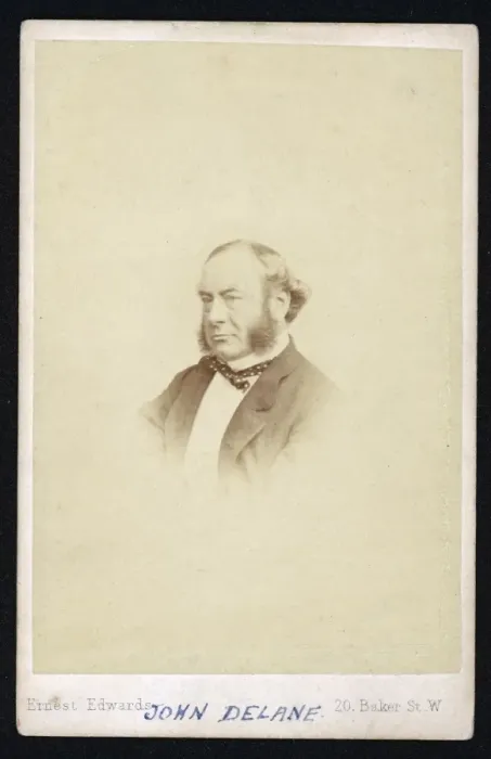Framed Print : John Delane / Times / Cdv Framed Print : John Delane / Times / Cdv
