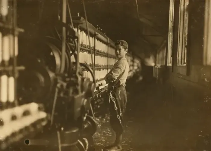 Framed Print : John Dempsey (looked 11 or 12) years old. Said he helped onl Framed Print : John Dempsey (looked 11 or 12) years old. Said he helped onl