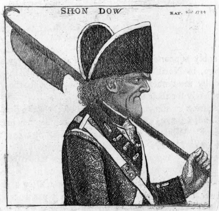 Framed Print : JOHN DHU. JOHN (or Shon). DHU Soldier, who signed up with the Edinburgh Framed Print : JOHN DHU. JOHN (or Shon). DHU Soldier, who signed up with the Edinburgh