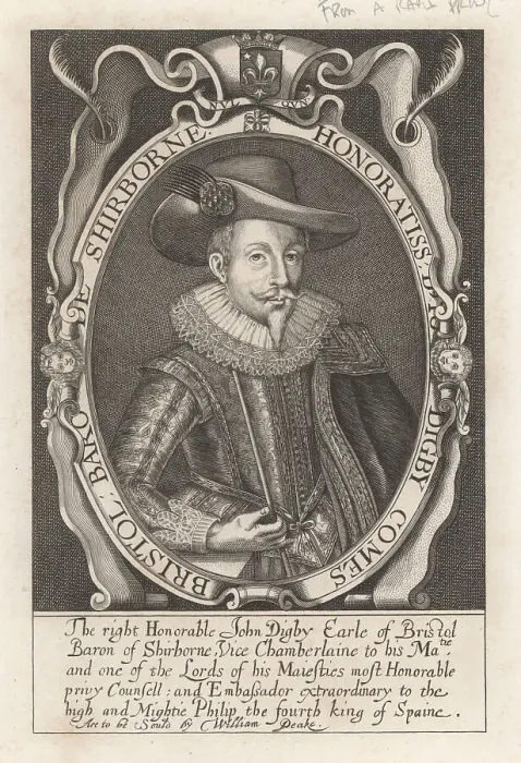 Framed Print : John Digby, 1st Earl of Bristol, English diplomat, 1580-1653 Framed Print : John Digby, 1st Earl of Bristol, English diplomat, 1580-1653