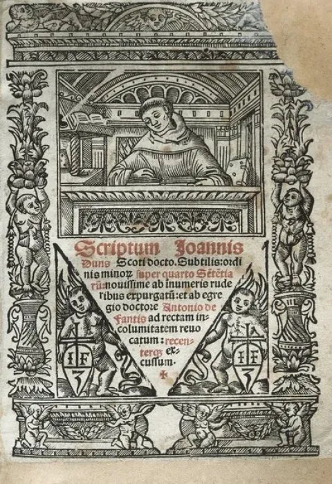 Framed Print : John Duns Scotus Framed Print : John Duns Scotus