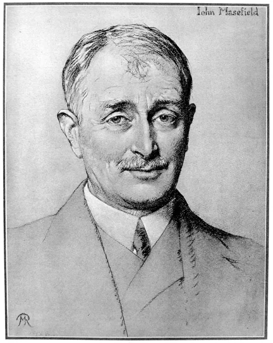 Framed Print : John Edward Masefield (1878-1967)
