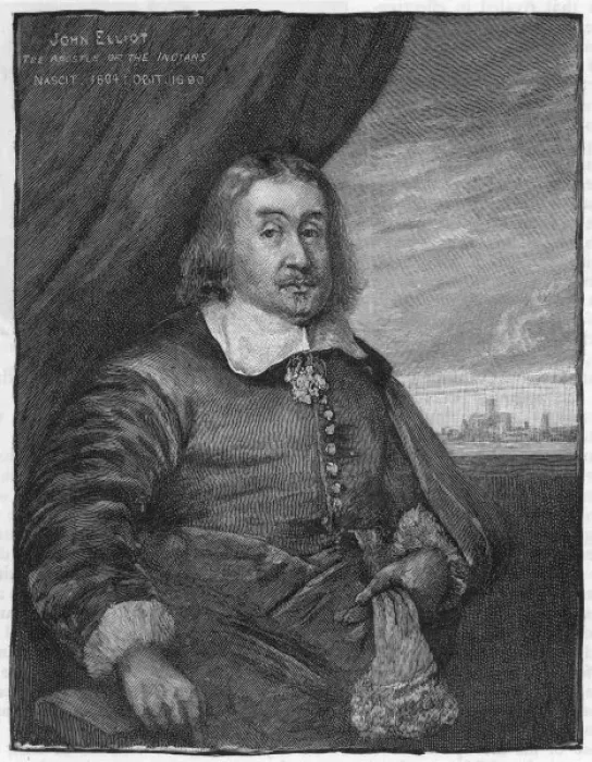 Framed Print : John Eliot, Churchman Framed Print : John Eliot, Churchman