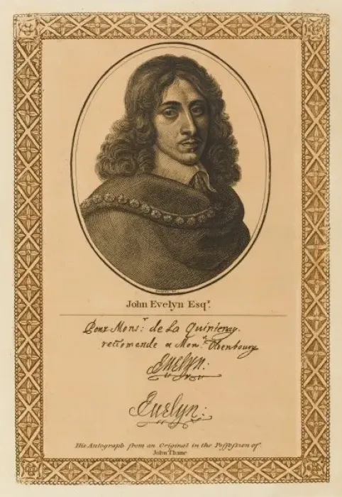 Framed Print : John Evelyn Framed Print : John Evelyn