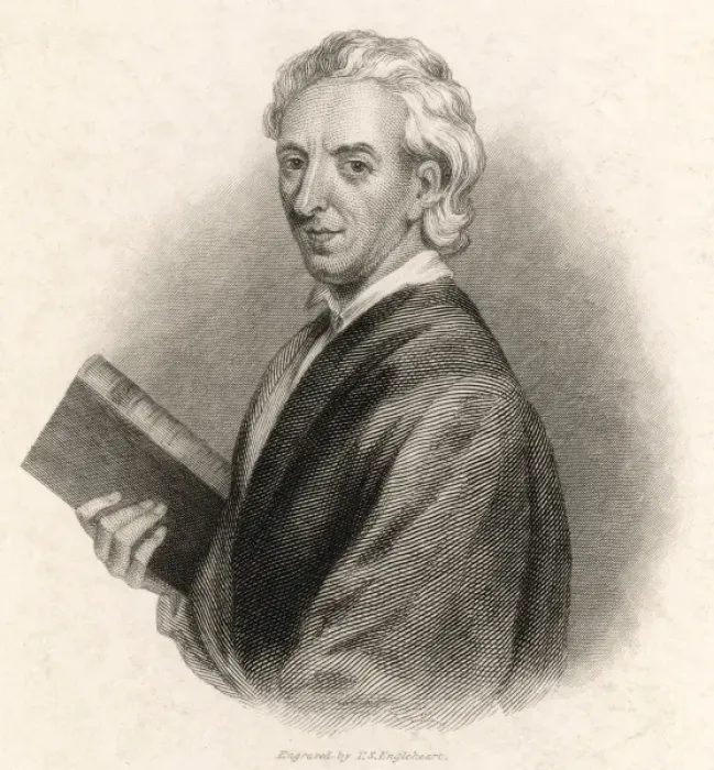 Framed Print : John Evelyn / Engleheart Framed Print : John Evelyn / Engleheart