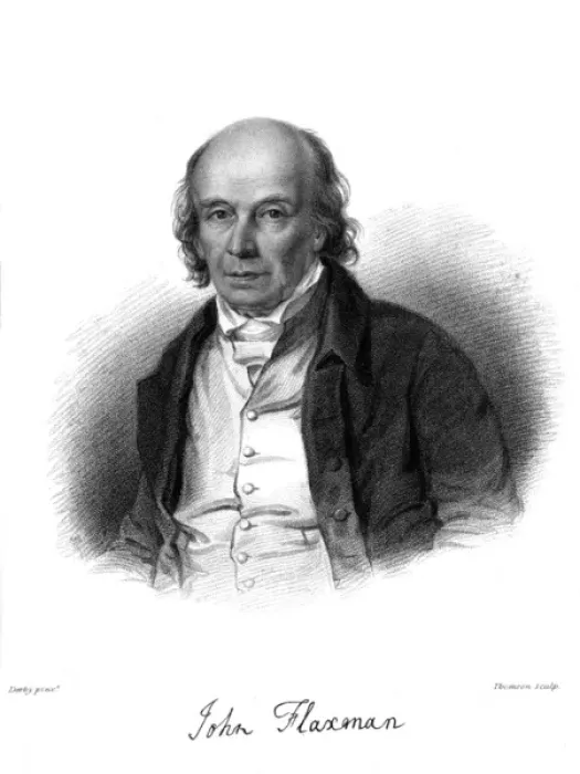 Framed Print : John Flaxman - 1 Framed Print : John Flaxman - 1