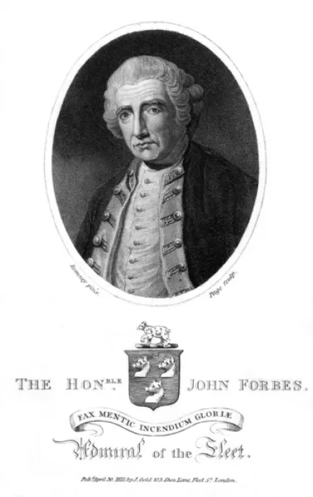 Framed Print : John Forbes, Admiral Framed Print : John Forbes, Admiral