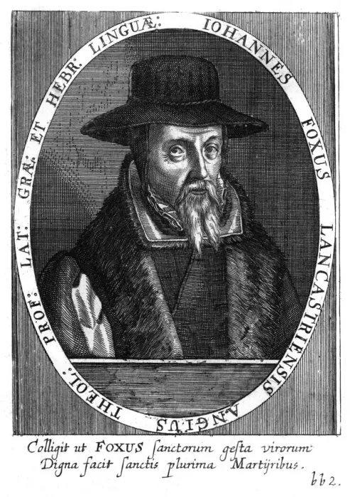 Framed Print : John Foxe - 2 Framed Print : John Foxe - 2