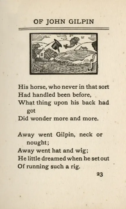 Framed Print : John Gilpins loses his hat and wig Framed Print : John Gilpins loses his hat and wig