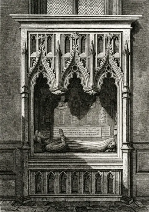 Framed Print : John Gower / Monument Framed Print : John Gower / Monument
