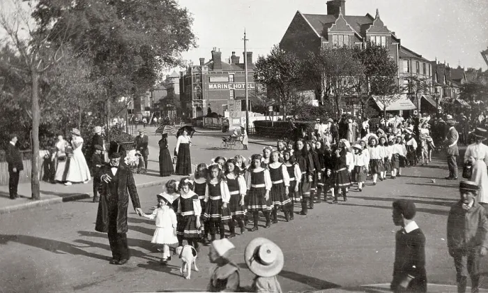 Framed Print : John Groom's Home Parade, Clacton, Essex