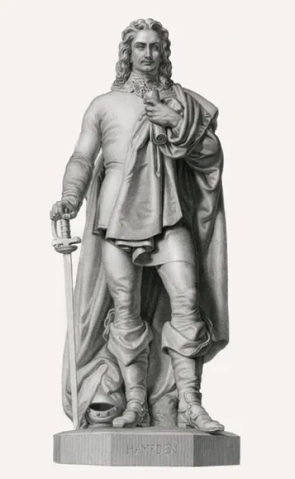Framed Print : John Hampden Statue Framed Print : John Hampden Statue