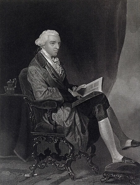 JOHN HANCOCK (1737 - 1793), American businessman and statesman, first signer of the Declaration of Independence