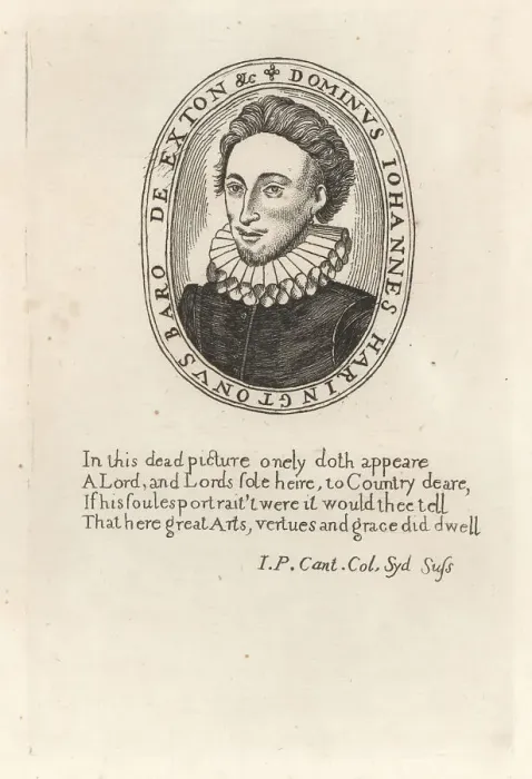 Framed Print : John Harington, 2nd Baron Harington of Exton, 1592-1614 Framed Print : John Harington, 2nd Baron Harington of Exton, 1592-1614