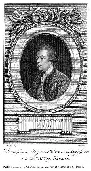 John Hawkesworth - English author and book editor
