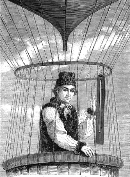 Framed Print : John Jeffries, Balloonist Framed Print : John Jeffries, Balloonist
