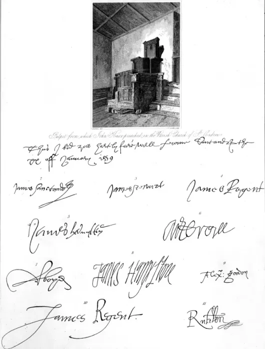 Framed Print : John Knox / Pulpit / St Andr Framed Print : John Knox / Pulpit / St Andr