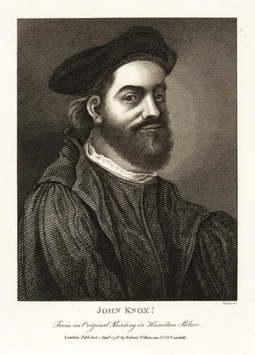 Framed Print : John Knox the younger(?), Scottish preacher and writer, 16th cen Framed Print : John Knox the younger(?), Scottish preacher and writer, 16th cen