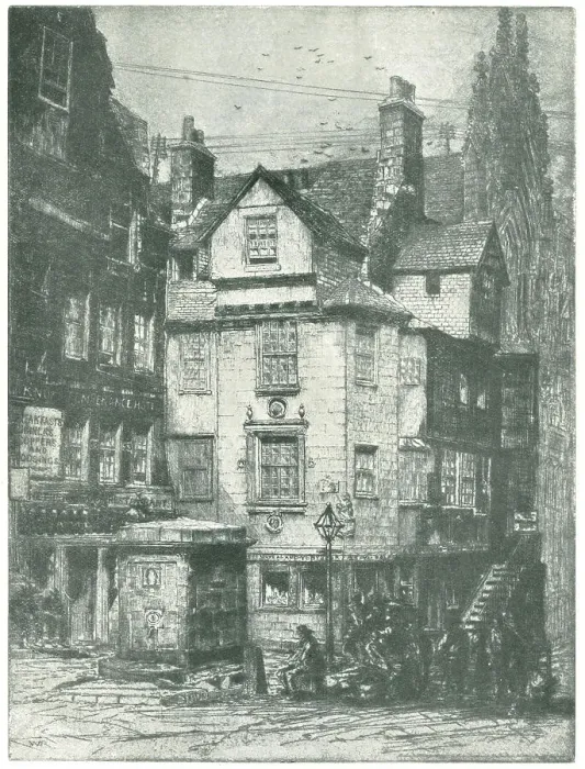 Framed Print : John Knox's House Framed Print : John Knox's House