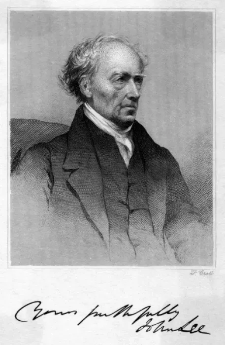Framed Print : JOHN LEE Scientist and collector with his autograph Date: 1783 - 1866 Framed Print : JOHN LEE Scientist and collector with his autograph Date: 1783 - 1866