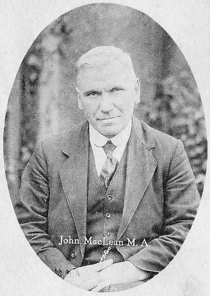 John Maclean, Scottish teacher and revolutionary socialist
