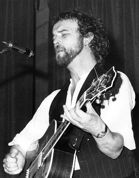 John Martyn in concert, St Ives, Cornwall