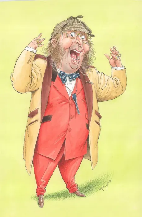 Framed Print : John McCririck - Racing pundit Framed Print : John McCririck - Racing pundit