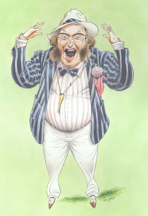 Framed Print : John McCririck - Racing pundit Framed Print : John McCririck - Racing pundit