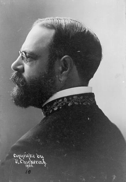 John Philip Sousa, head-and-shoulders portrait, left profile