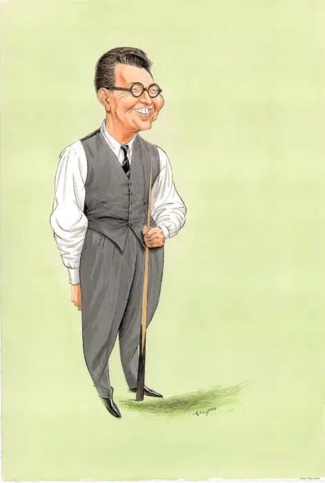 Framed Print : John Pulman - Snooker Player Framed Print : John Pulman - Snooker Player