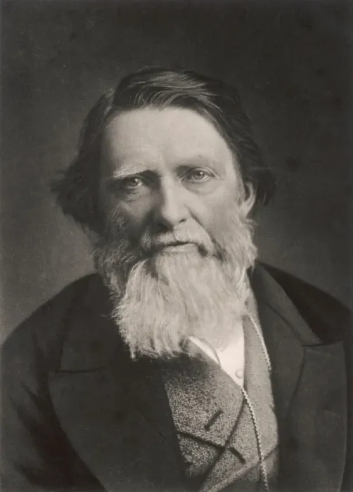 Framed Print : John Ruskin / E & F Photo Framed Print : John Ruskin / E & F Photo