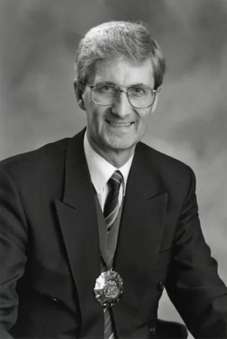 Framed Print : John Spence, IMechE President 1998 Framed Print : John Spence, IMechE President 1998