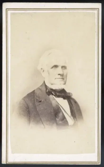 Framed Print : John Taylor / Mormon Cdv Framed Print : John Taylor / Mormon Cdv