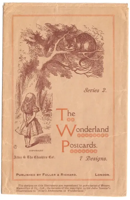 Framed Print : John Tenniel - Alice - Postcard packet Framed Print : John Tenniel - Alice - Postcard packet