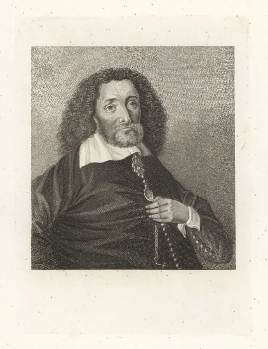 Framed Print : John Tradescant the Younger, botanist and gardener, 1608-1662 Framed Print : John Tradescant the Younger, botanist and gardener, 1608-1662