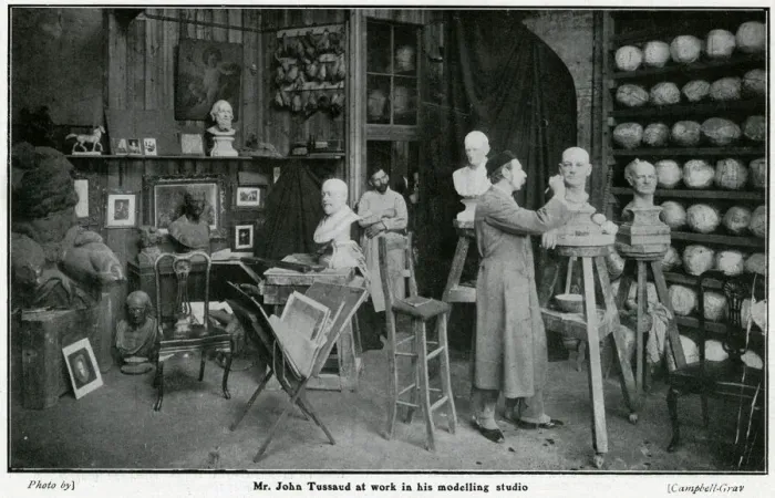 Framed Print : John Tussaud in studio 1905 John Tussaud in his studio 1905 Framed Print : John Tussaud in studio 1905 John Tussaud in his studio 1905