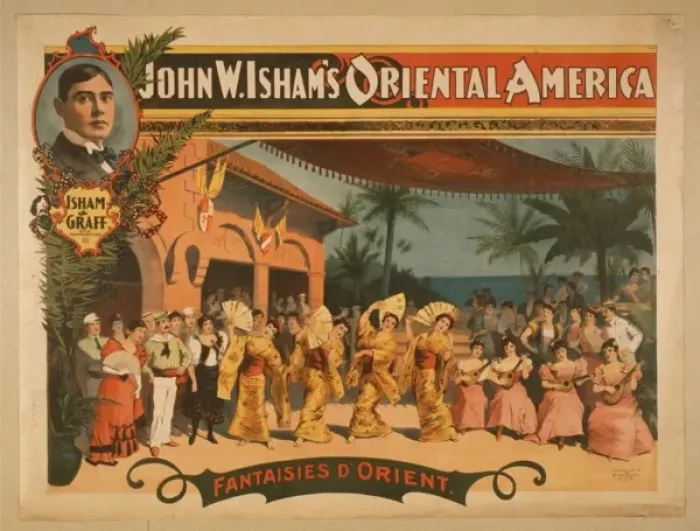 Framed Print : John W. Ishams Oriental America Framed Print : John W. Ishams Oriental America