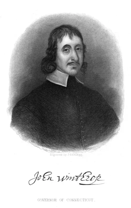 Framed Print : John Winthrop Younger Framed Print : John Winthrop Younger