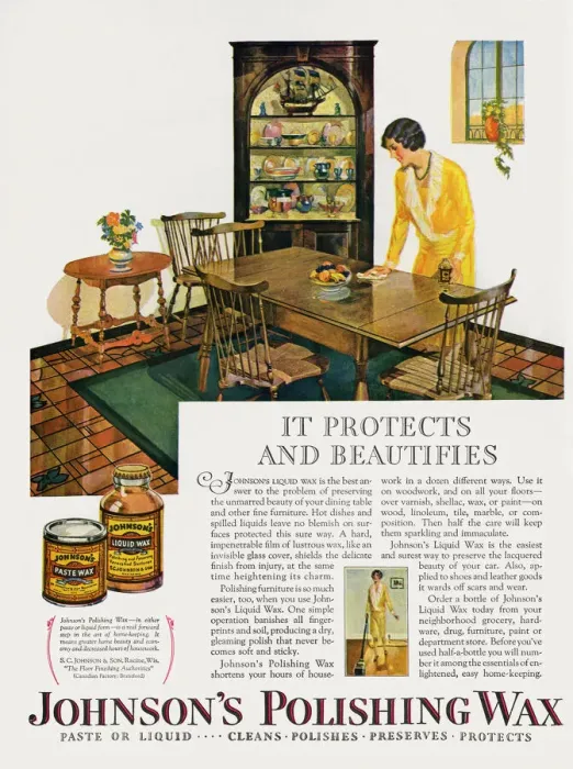 Framed Print : Johnsons Wax polish Framed Print : Johnsons Wax polish