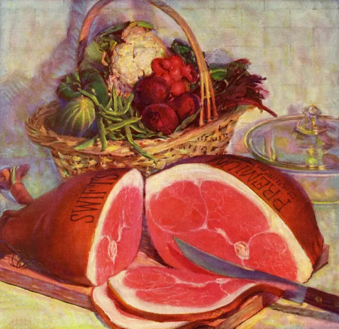Framed Print : Joint of ham Framed Print : Joint of ham