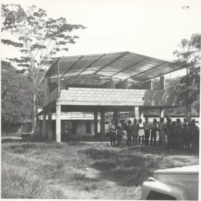 Framed Print : Joint Scout and Guide Headquarters, Dominica