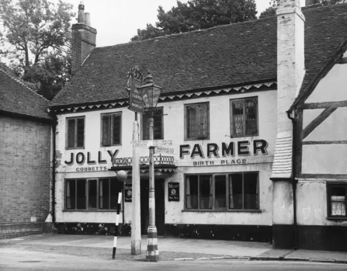 Framed Print : The Jolly Farmer Framed Print : The Jolly Farmer