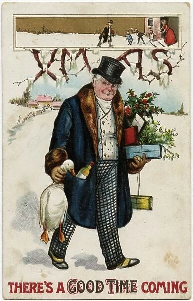 Jolly Gentleman heads home for Christmas with goodies