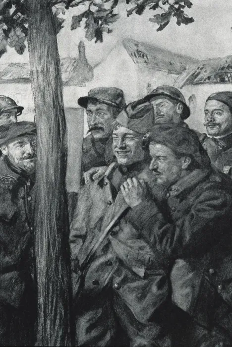 Framed Print : JONAS, Lucien Hector (1880-1947). First World War Framed Print : JONAS, Lucien Hector (1880-1947). First World War