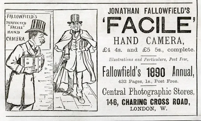 Framed Print : Jonathan Fallowfield's Facile Hand Camera Framed Print : Jonathan Fallowfield's Facile Hand Camera
