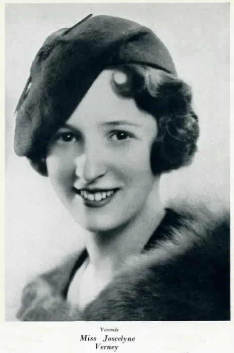 Framed Print : Joscelyne Verney by Madame Yevonde Framed Print : Joscelyne Verney by Madame Yevonde