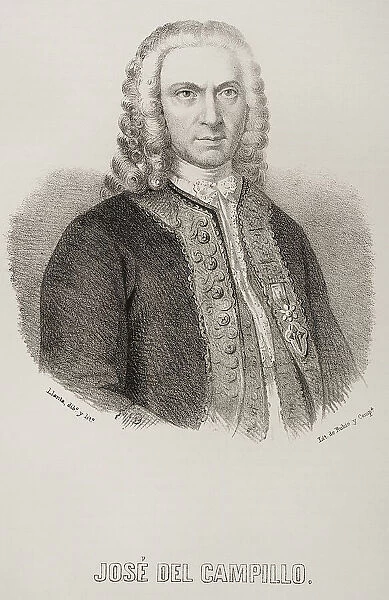 Jose del Campillo y Cossio (1693-1743). Spanish statesman